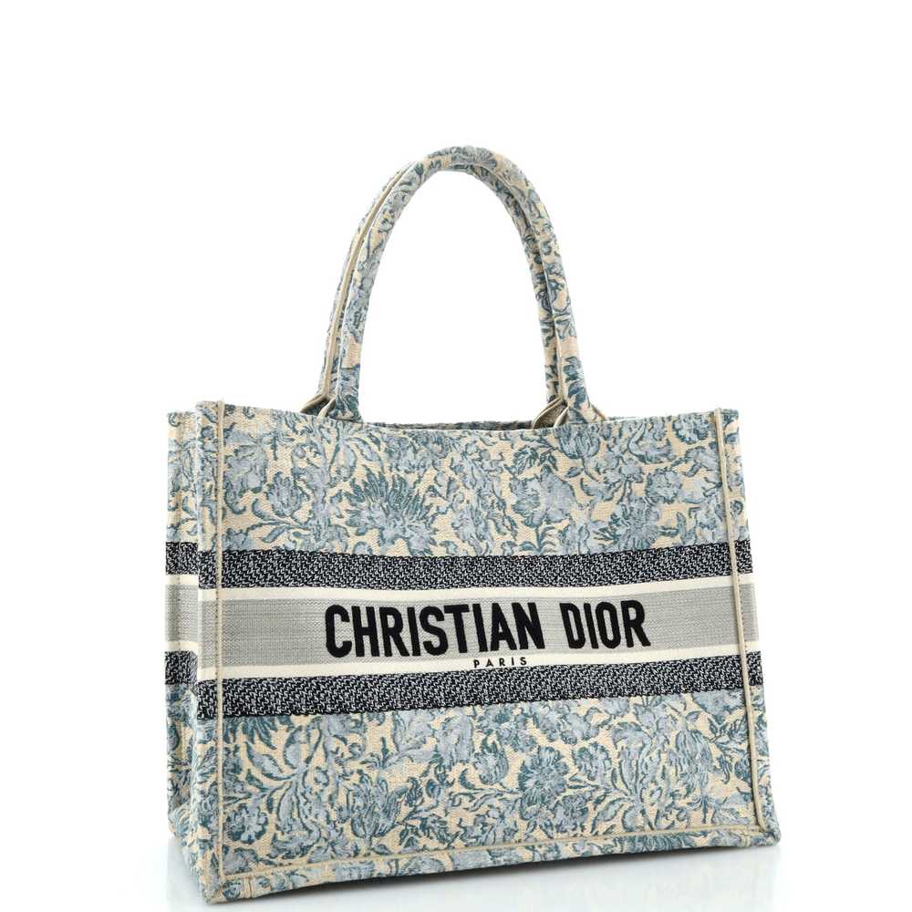 Christian Dior Book Tote Embroidered Canvas Medium - image 2