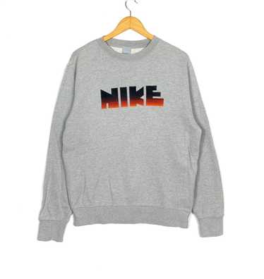 Nike × Vintage Rare Nike Sweatshirt Big Logo Jumpe