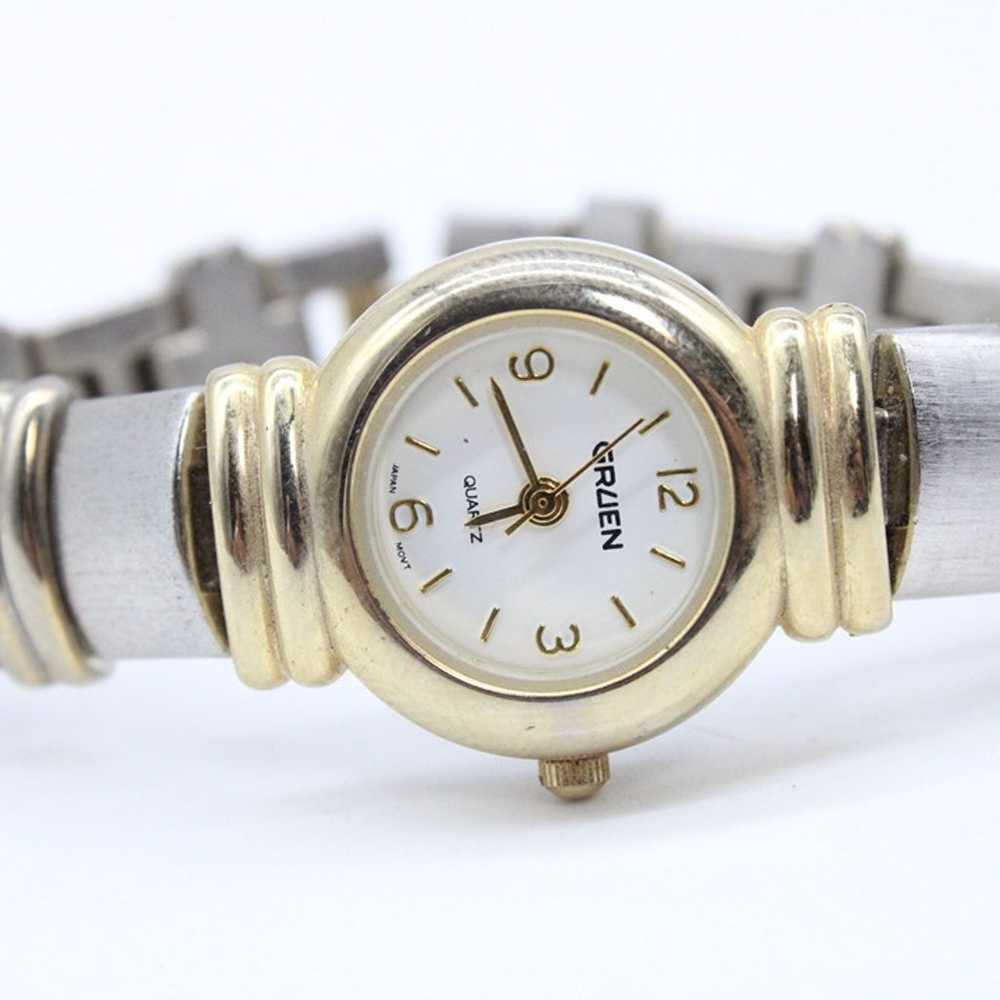 Vintage Gruen Watch Womens Silver Tone Stainless … - image 6