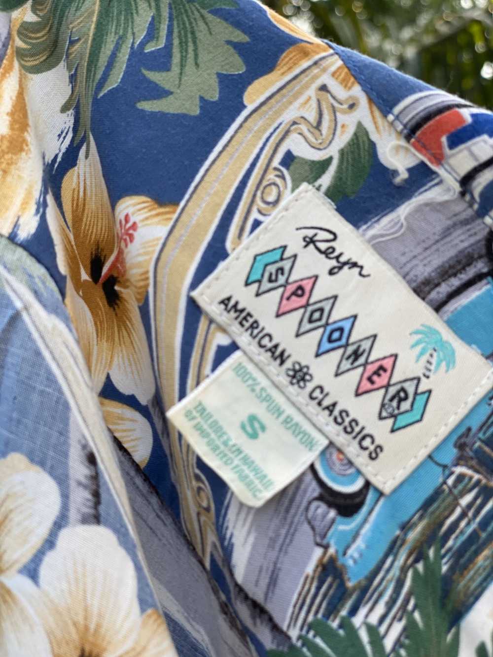 Hawaiian Shirt × Reyn Spooner × Vintage Span Rayo… - image 10