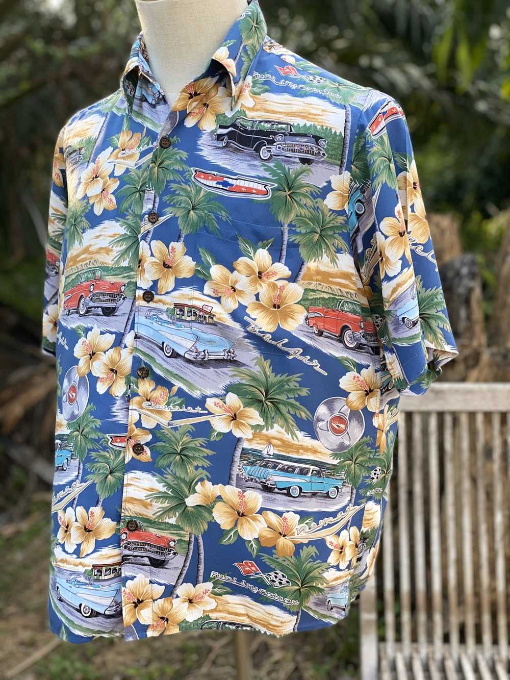 Hawaiian Shirt × Reyn Spooner × Vintage Span Rayo… - image 2