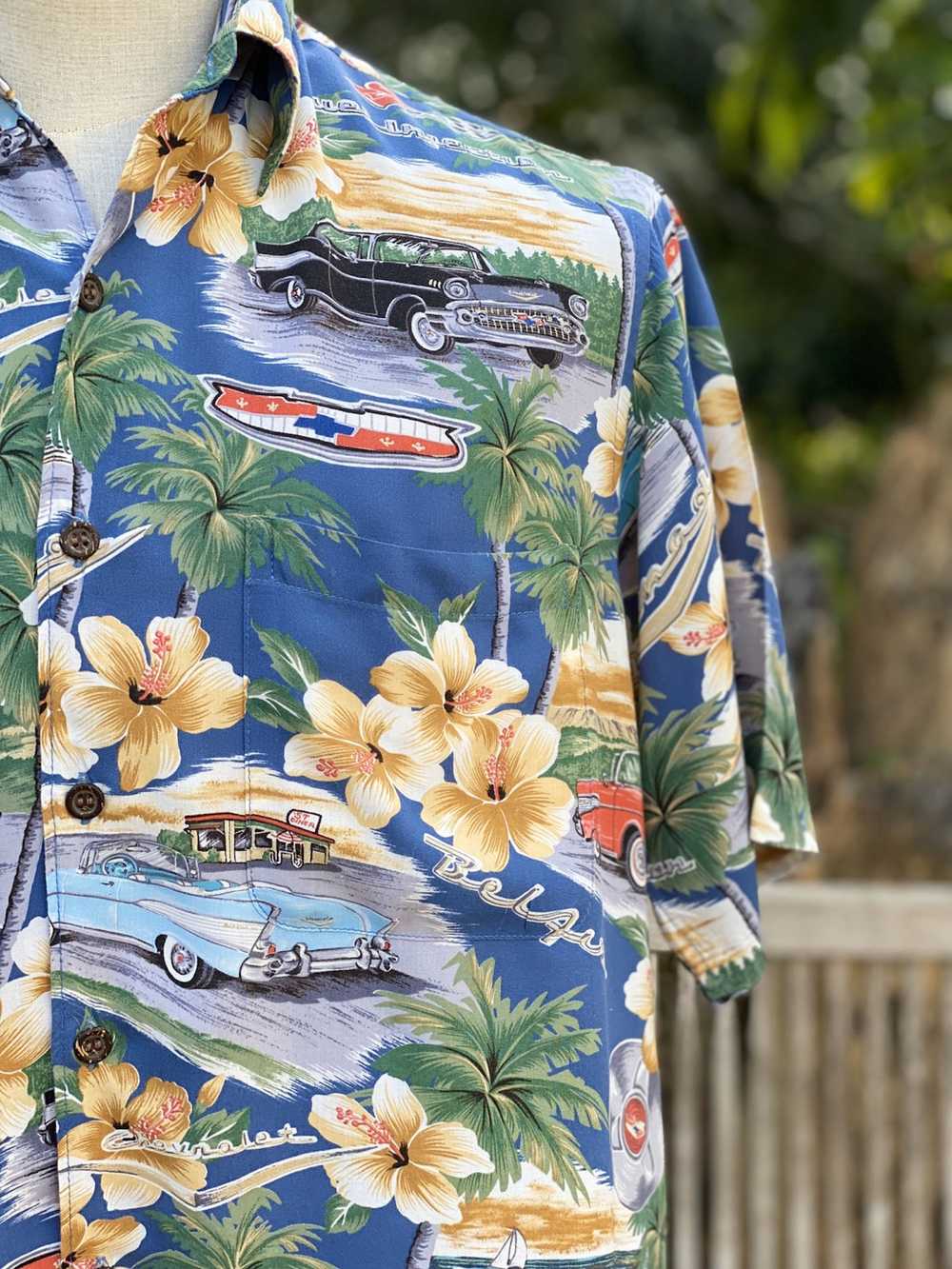 Hawaiian Shirt × Reyn Spooner × Vintage Span Rayo… - image 5