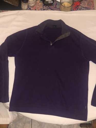 Hugo Boss Hugo Boss Purple Button Up Sweater Large