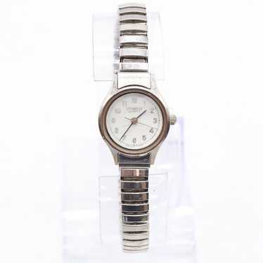 Vintage CARAVELLE Watch Womens Silver Tone Stainl… - image 1