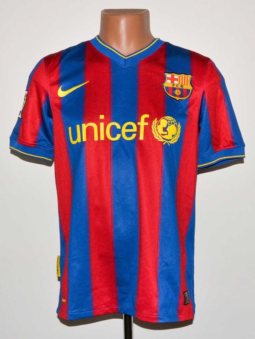 Nike BARCELONA 2009/2010 FOOTBALL SHIRT JERSEY NI… - image 1