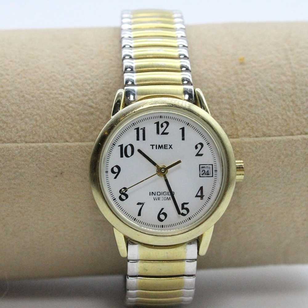 VIntage Timex Indiglo Women's Classic Casual Gold… - image 1