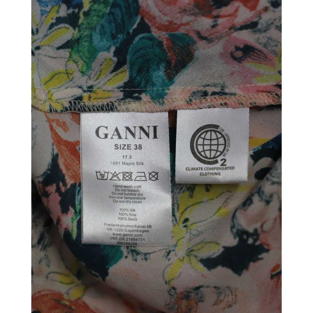 Ganni Silk mid-length dress - image 6