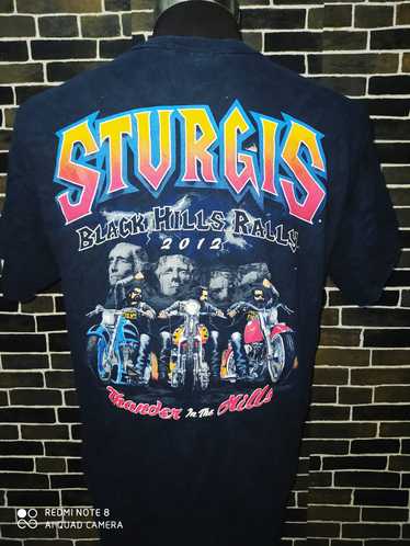 Gildan × Harley Davidson Sturgis 2012 Tshirt - image 1