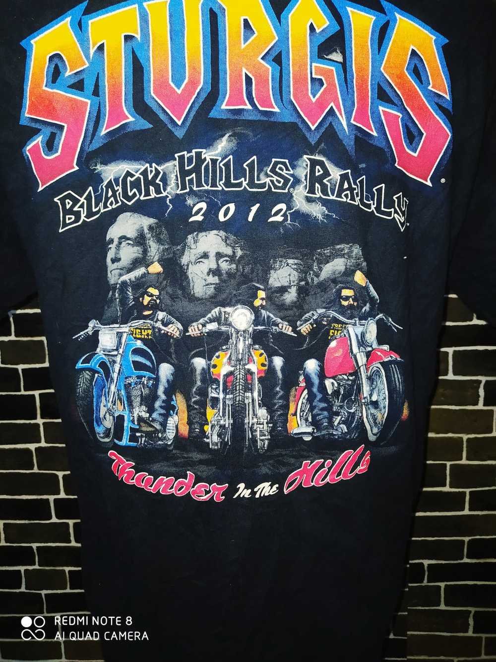 Gildan × Harley Davidson Sturgis 2012 Tshirt - image 6