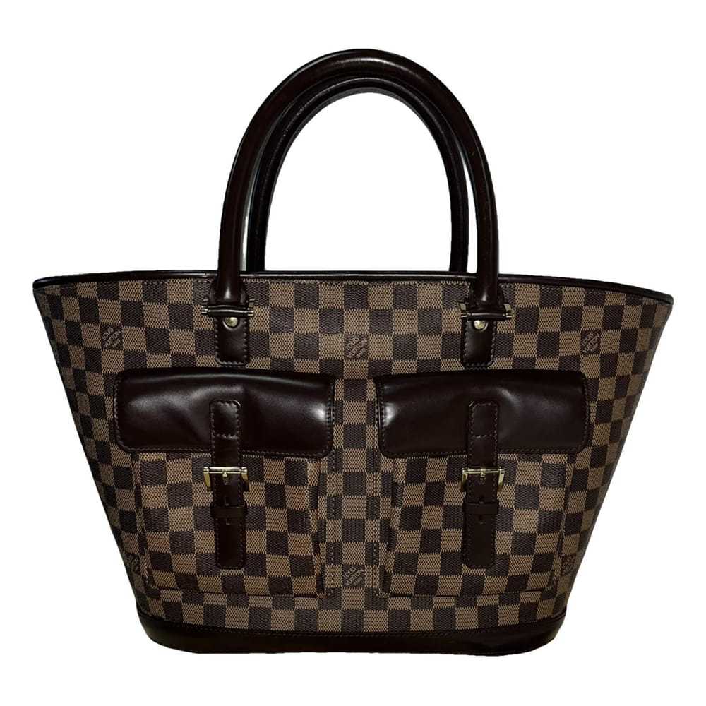 Louis Vuitton Manosque leather handbag - image 1