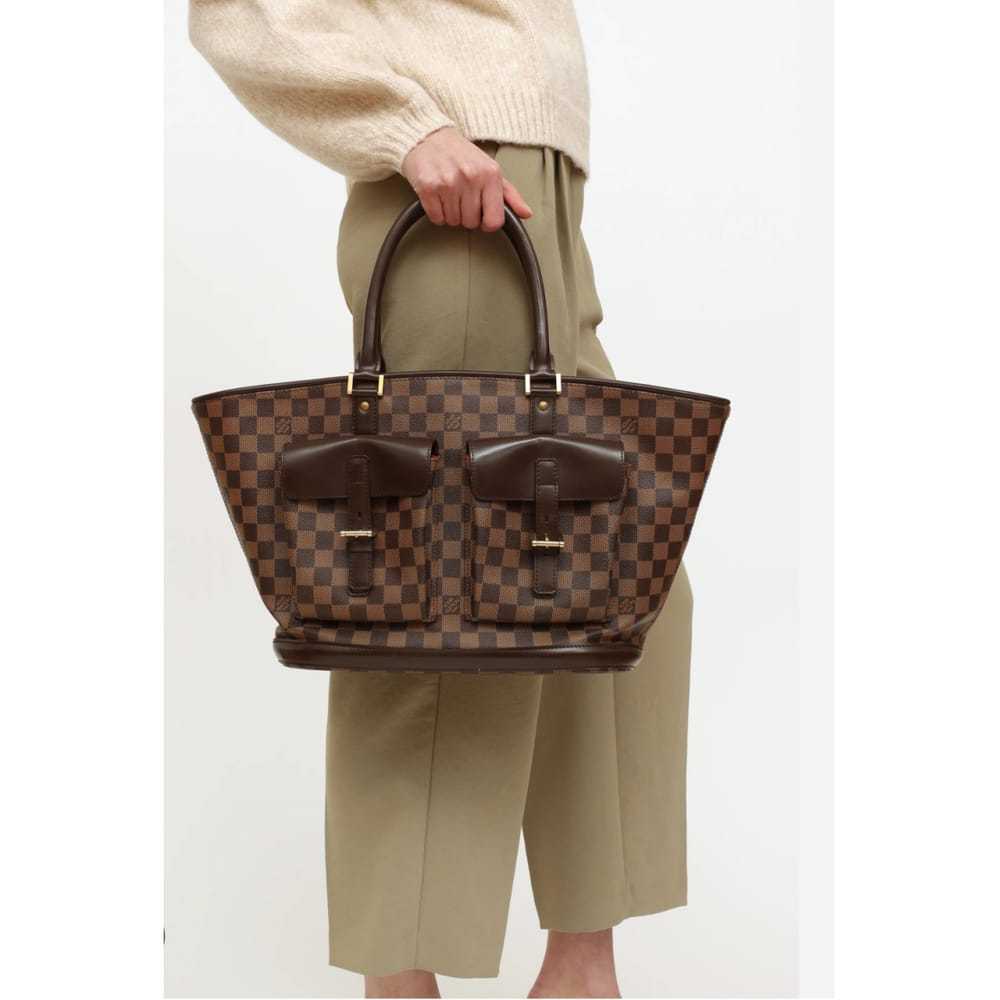 Louis Vuitton Manosque leather handbag - image 9