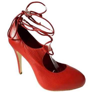 Kathryn Amberleigh Leather heels
