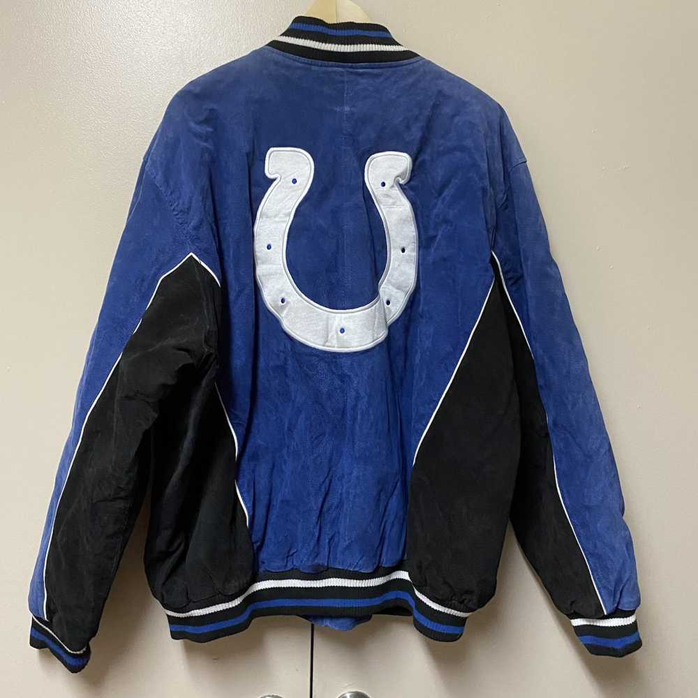 NFL NFL Indianapolis colts Football jacket suede … - image 2