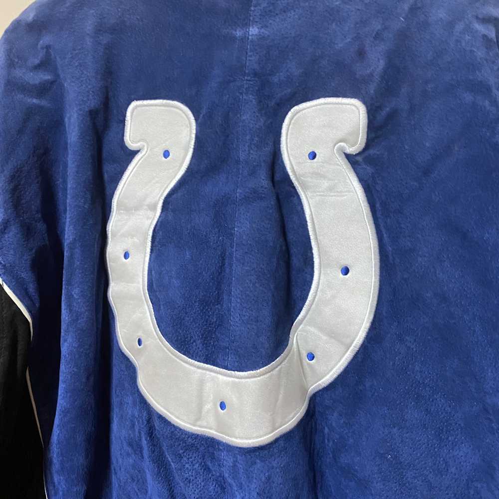 NFL NFL Indianapolis colts Football jacket suede … - image 5