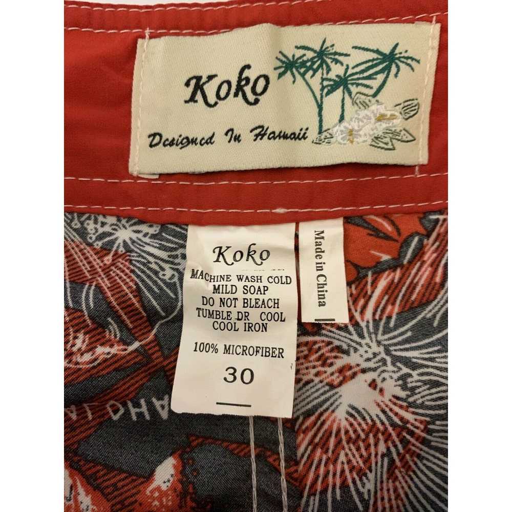 Unkwn Koko Designed In Hawaii Men's Sz 30 Board S… - image 2