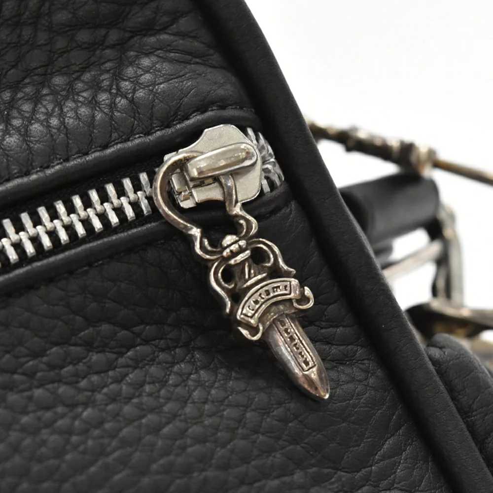 Chrome Hearts Chrome Hearts Plus Patch Leather Cr… - image 5