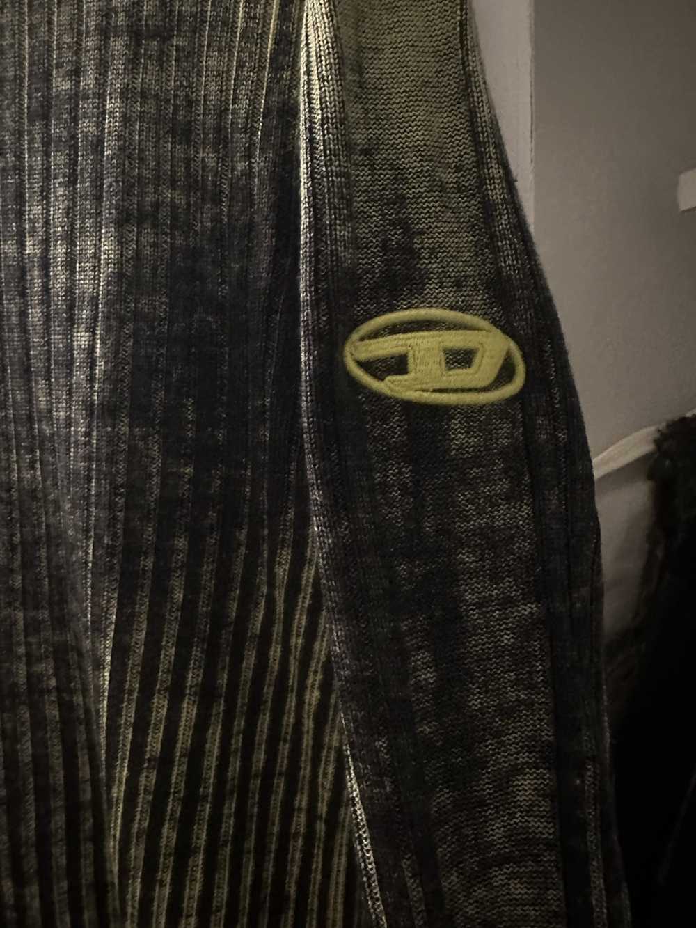 Diesel NEW Diesel Green Acid Wash Long Sleeve - image 2