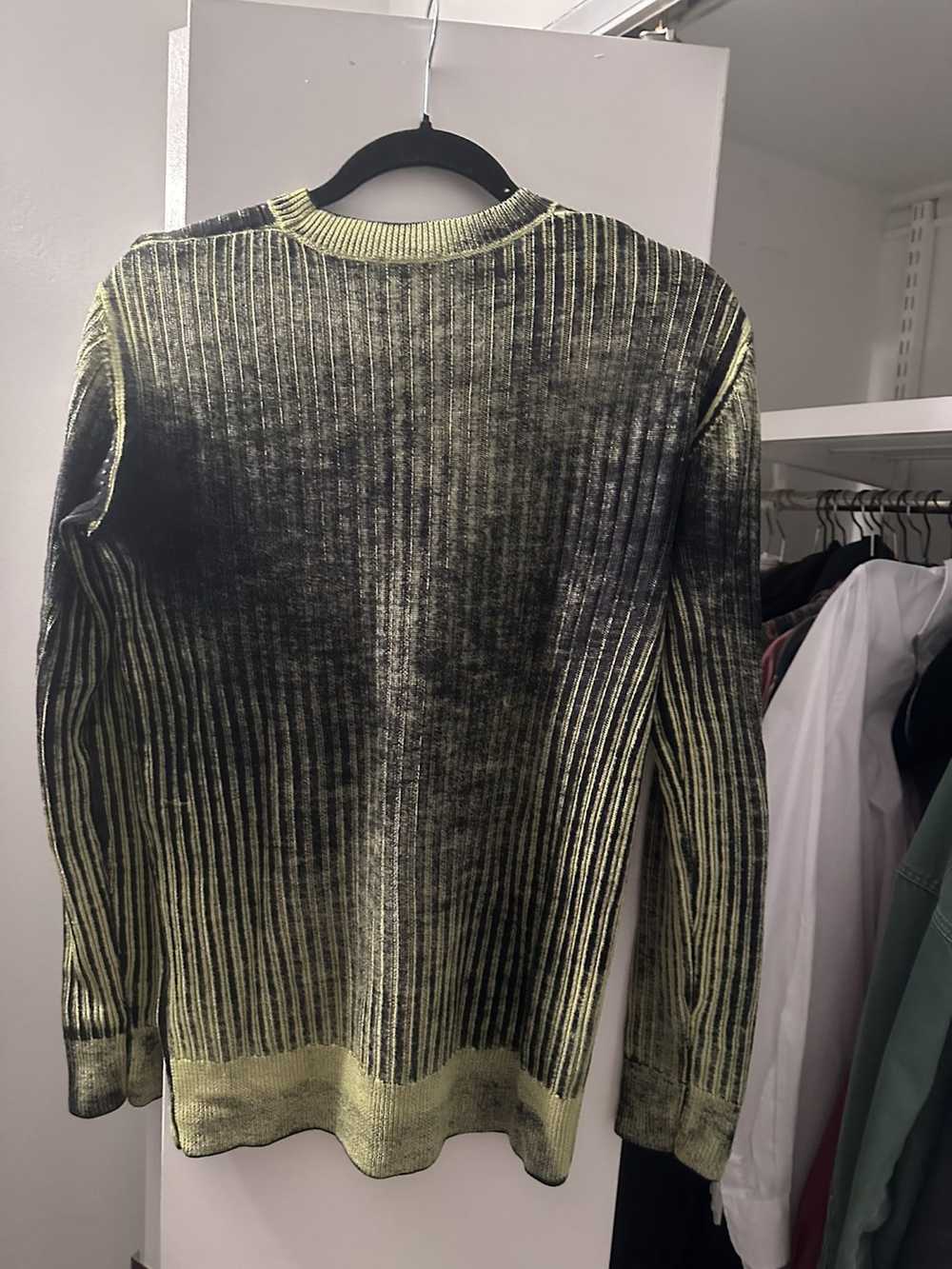 Diesel NEW Diesel Green Acid Wash Long Sleeve - image 3