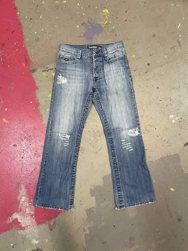 Diesel Diesel bootcut distressed jeans