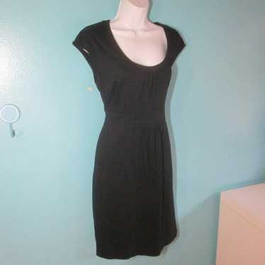 Boden Boden Black Pullover Scoop Neck Dress 10