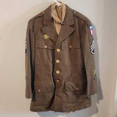 Military Authentic 1940s WWII Military Jacket