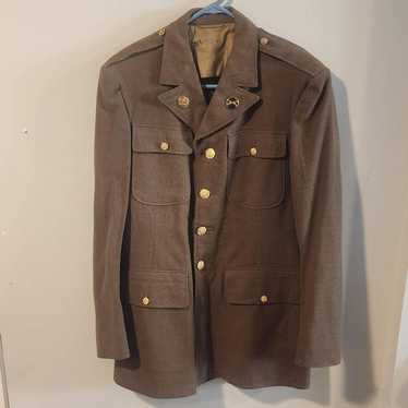 Military Authentic 1940s WWII Military Jacket - image 1