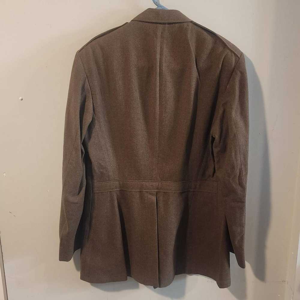 Military Authentic 1940s WWII Military Jacket - image 2