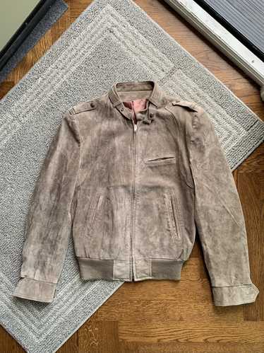 Leather Jacket × Streetwear × Vintage Vintage Sue… - image 1