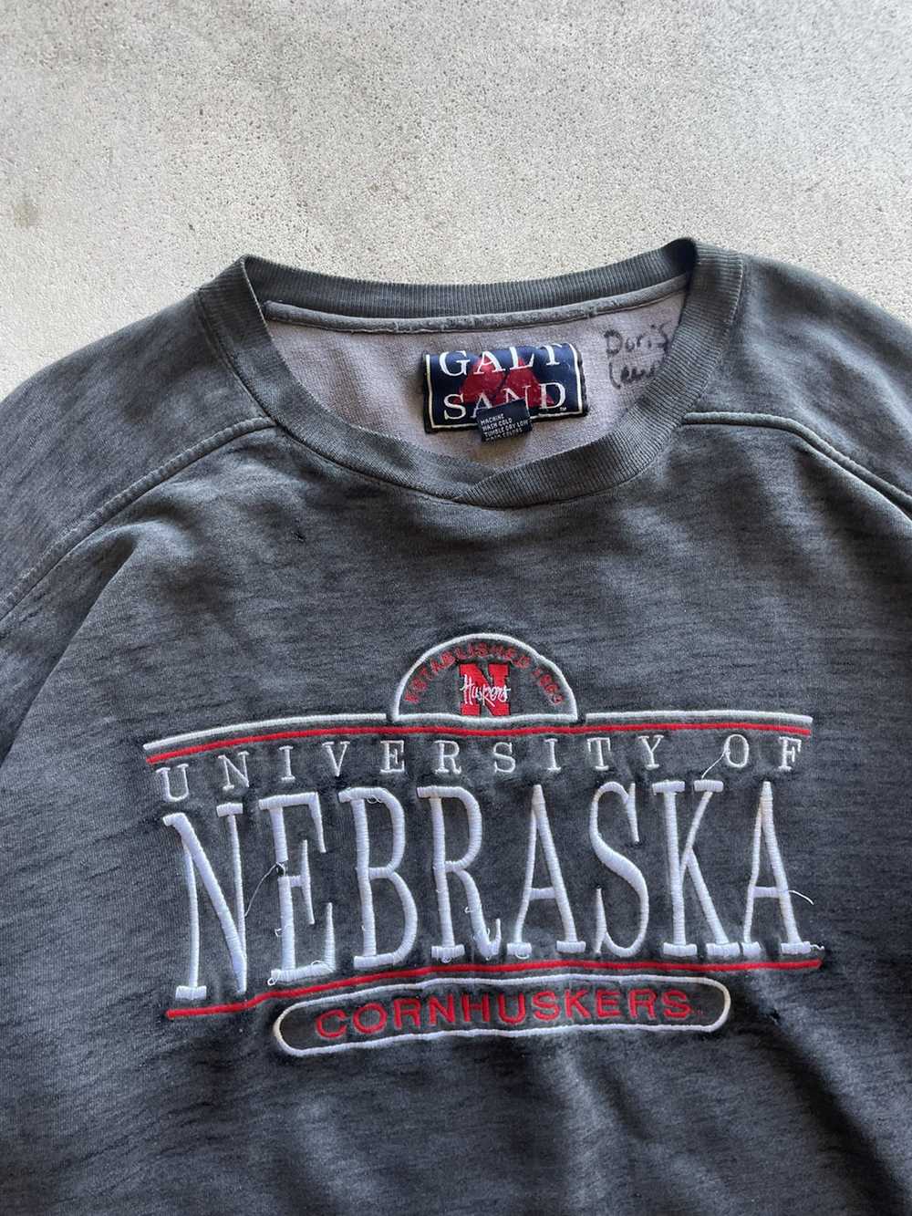 Vintage Vintage Sun Faded University of Nebraska … - image 2
