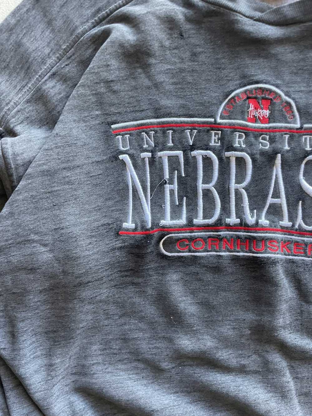 Vintage Vintage Sun Faded University of Nebraska … - image 3