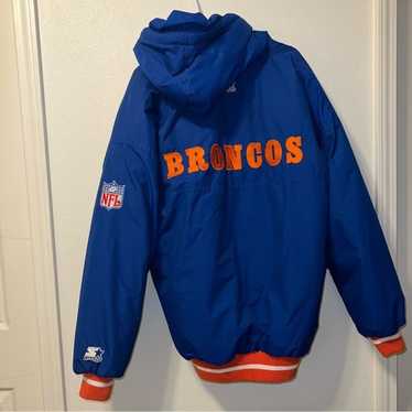 RARE 90s Starter NFL outlet Denver Broncos quilted puffer