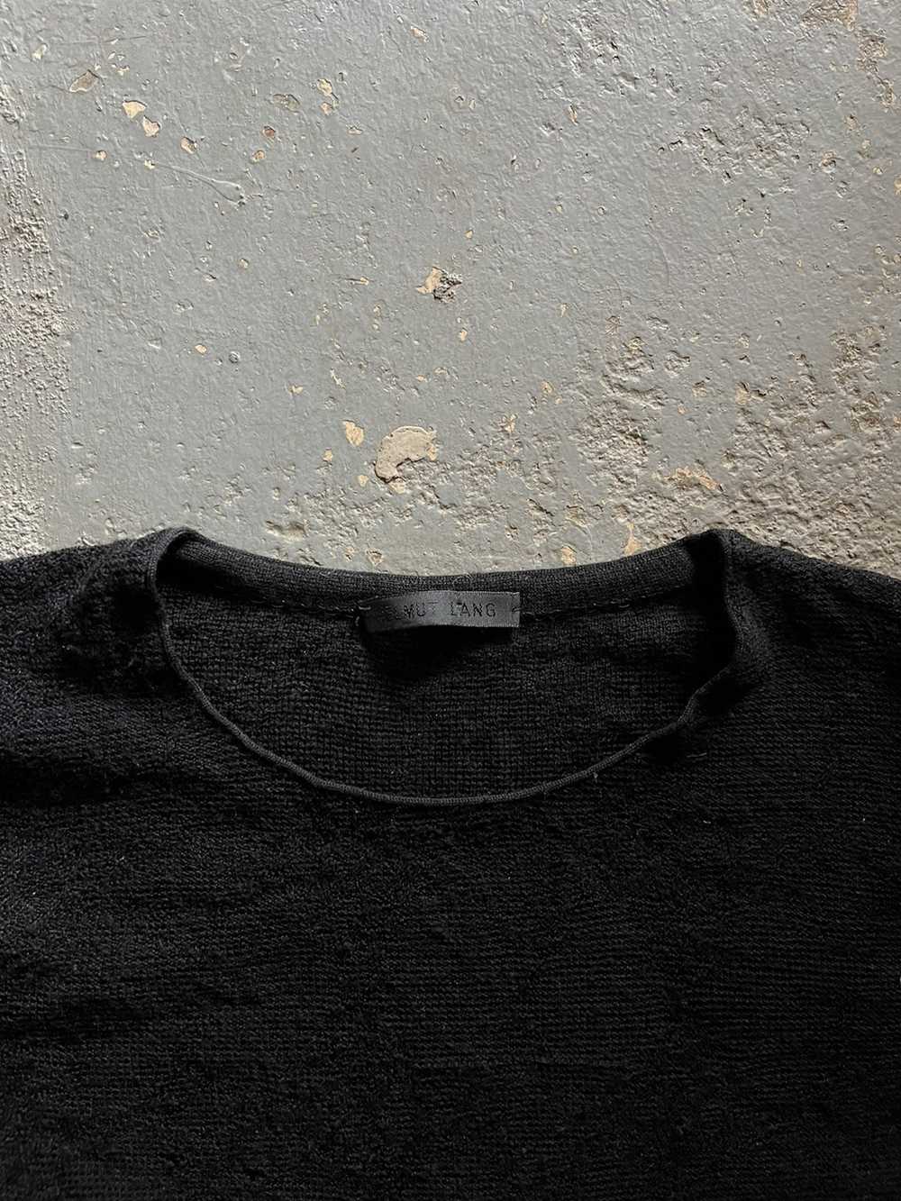 Helmut Lang AW03 Cropped Knit - image 2