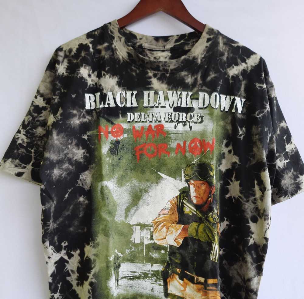 Streetwear × Vintage Vintage Black Hawk Down Rock… - image 3