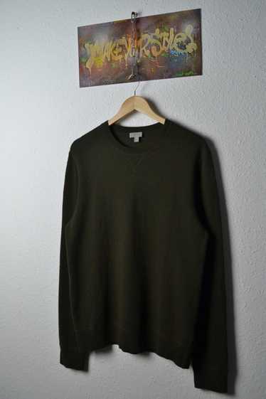 Cos × Streetwear Cos Basic Olive Crew Neck Sweater