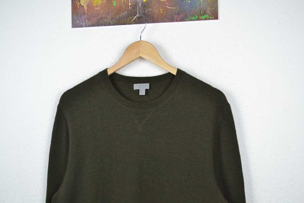 Cos × Streetwear Cos Basic Olive Crew Neck Sweate… - image 4