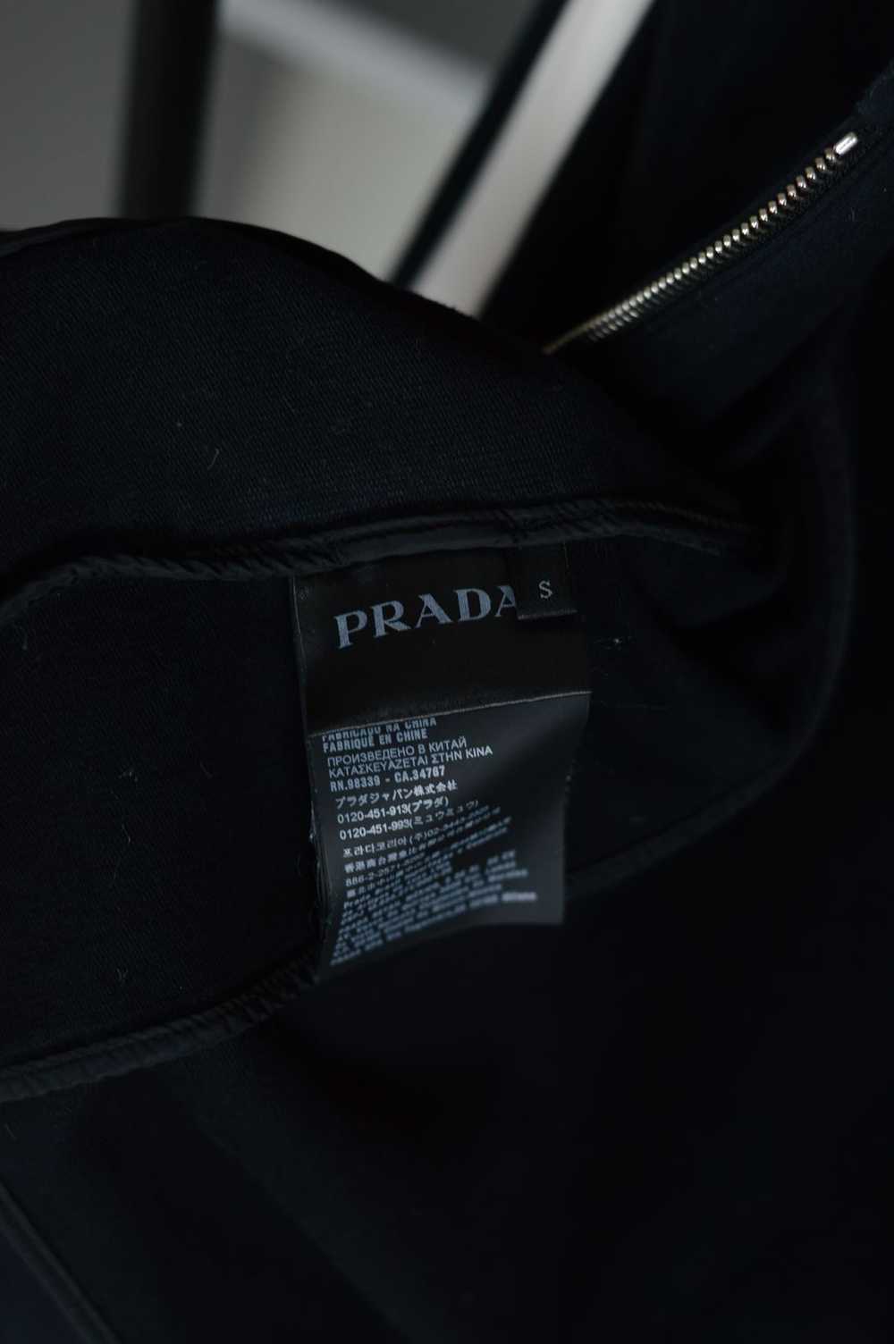 Prada Prada Red Tab Hoodie Stripe - image 8