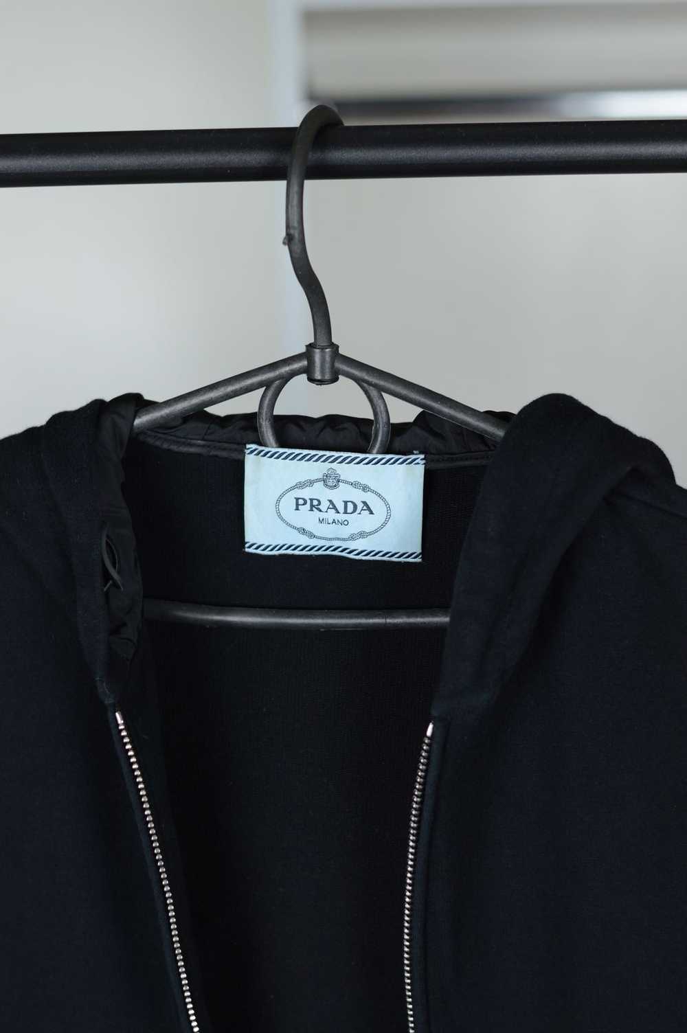 Prada Prada Red Tab Hoodie Stripe - image 9