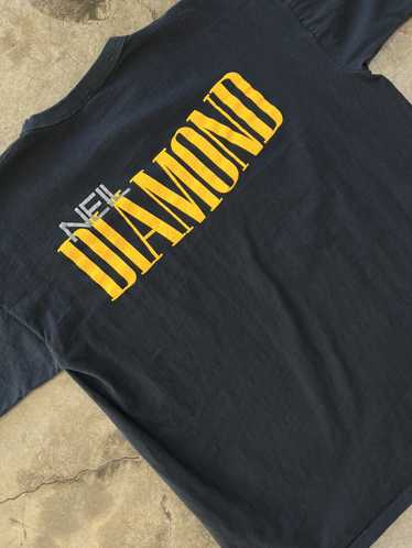 Band Tees × Vintage Vintage Neil Diamond Tee Sz. … - image 1