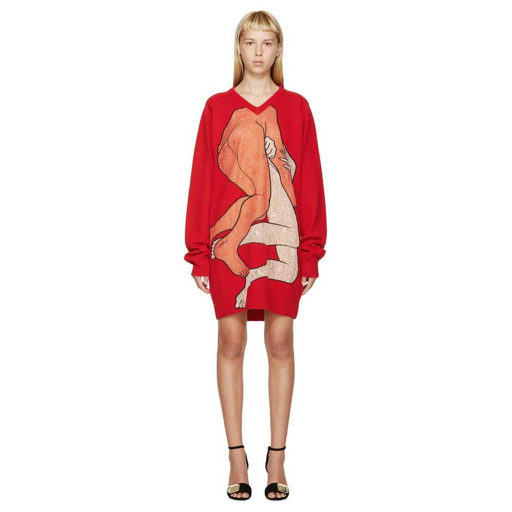 Christopher Kane FW'15 Sweater Dress 'Lovers Lace' - image 7