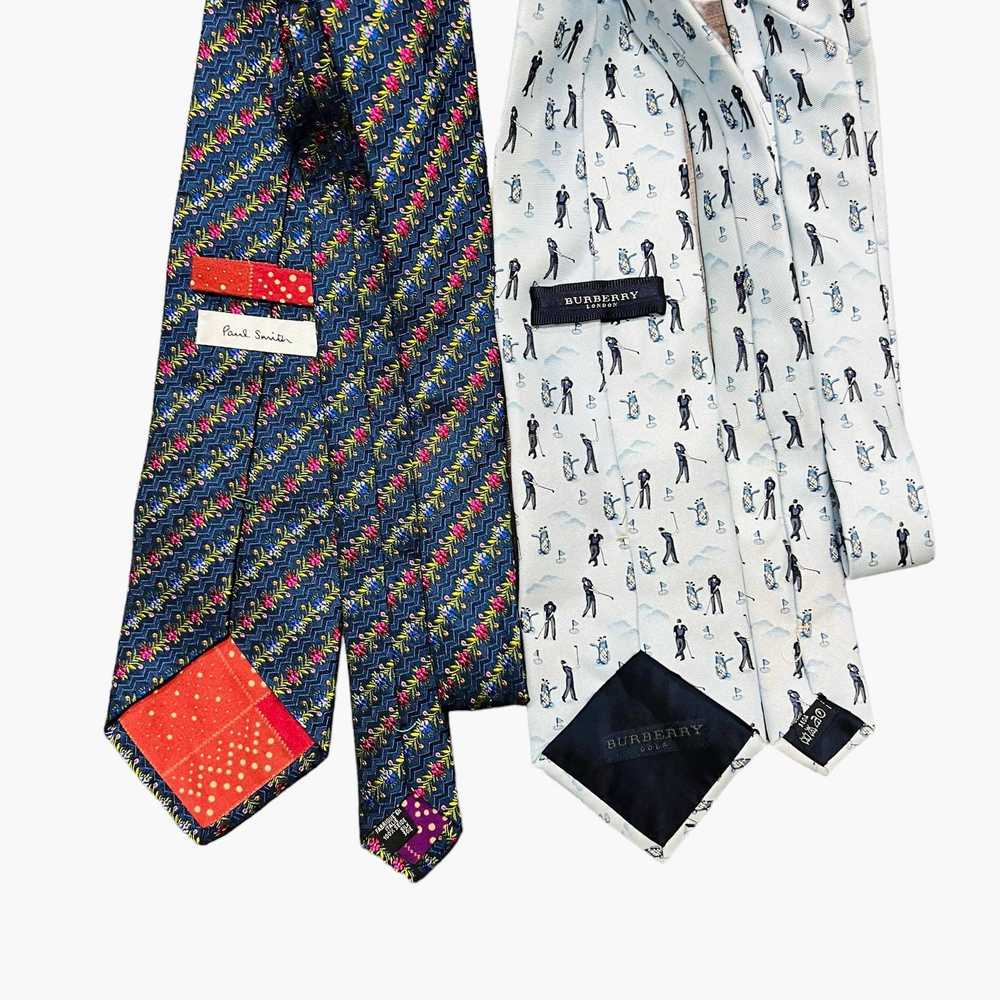 Versace Luxury Designer Tie Lot: Versace, Burberr… - image 11