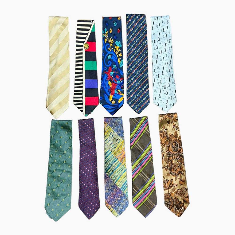 Versace Luxury Designer Tie Lot: Versace, Burberr… - image 1