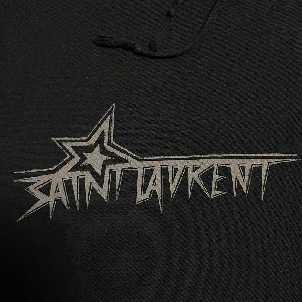 Saint Laurent Paris Saint Laurent Star Logo Hoodie - image 4