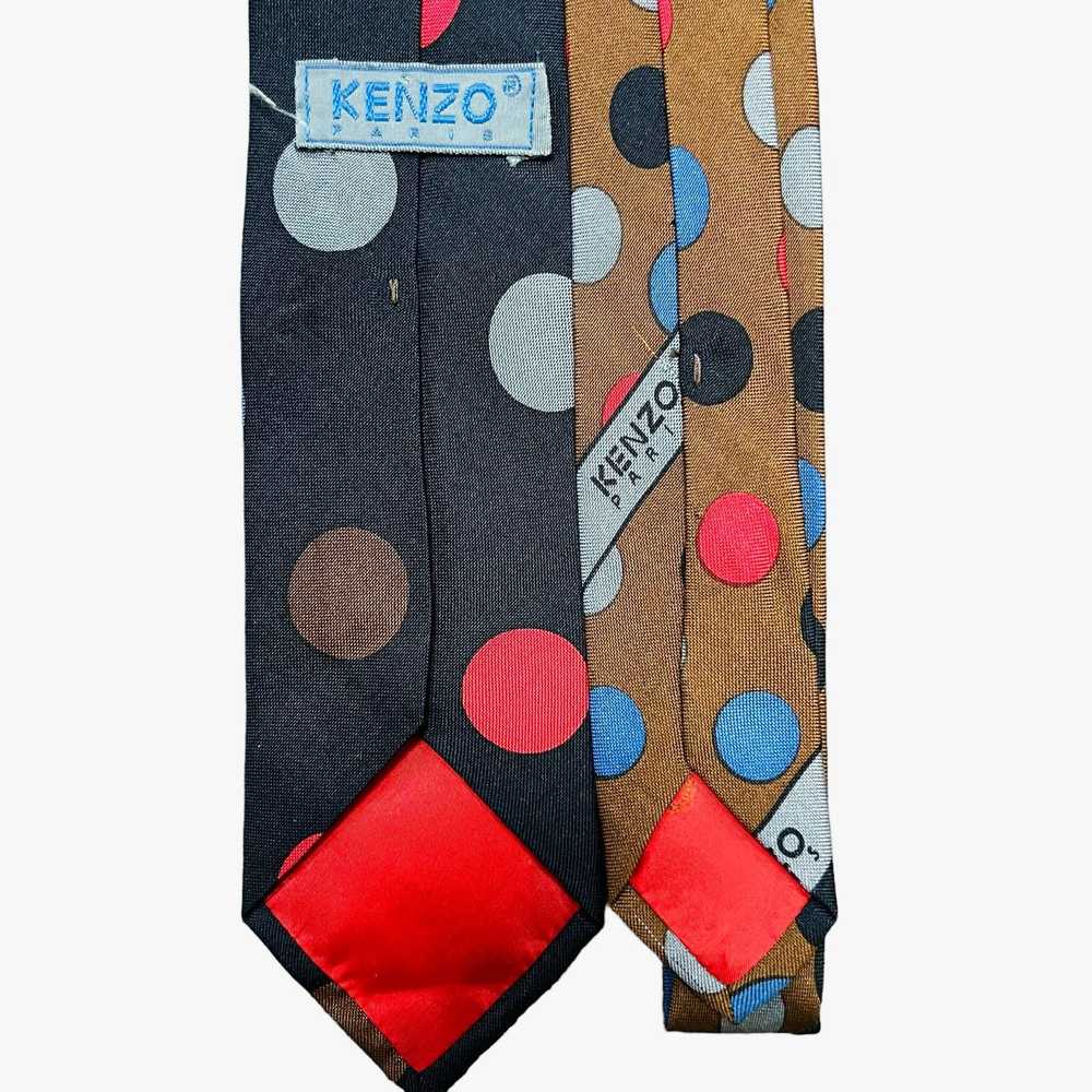 Kenzo KENZO Lot of 9 Ties Bundle Made in Italy - image 9
