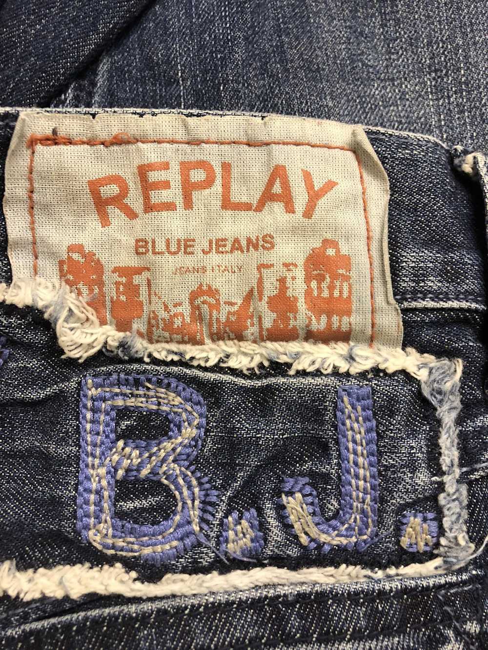 Replay × Vintage REPLAY BLUE JEANS ITALY RARE VIN… - image 3
