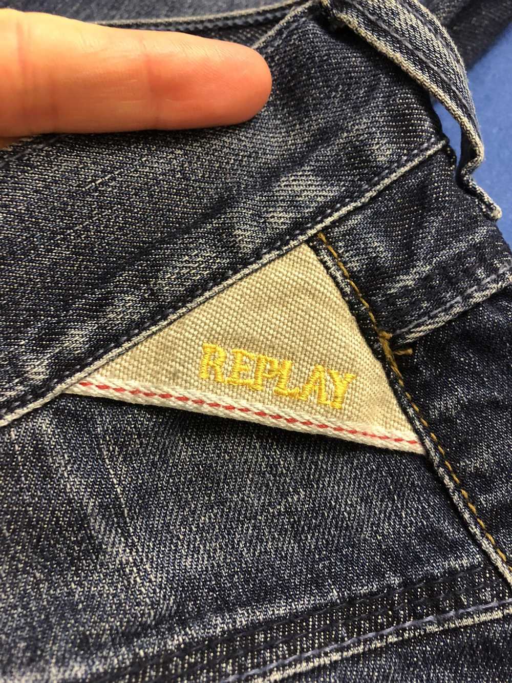 Replay × Vintage REPLAY BLUE JEANS ITALY RARE VIN… - image 7
