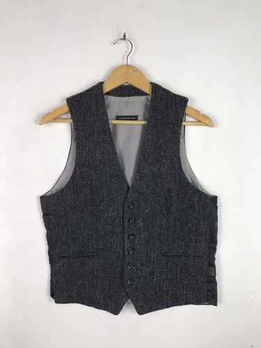 Harris Tweed × Tomorrowland × Tracey Vest Vintage 