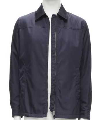 Prada Prada Navy Gabardine Nylon jacket