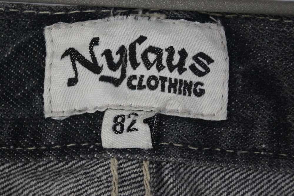 Distressed Denim × Vintage Rare!! Nylaus Clothing… - image 7