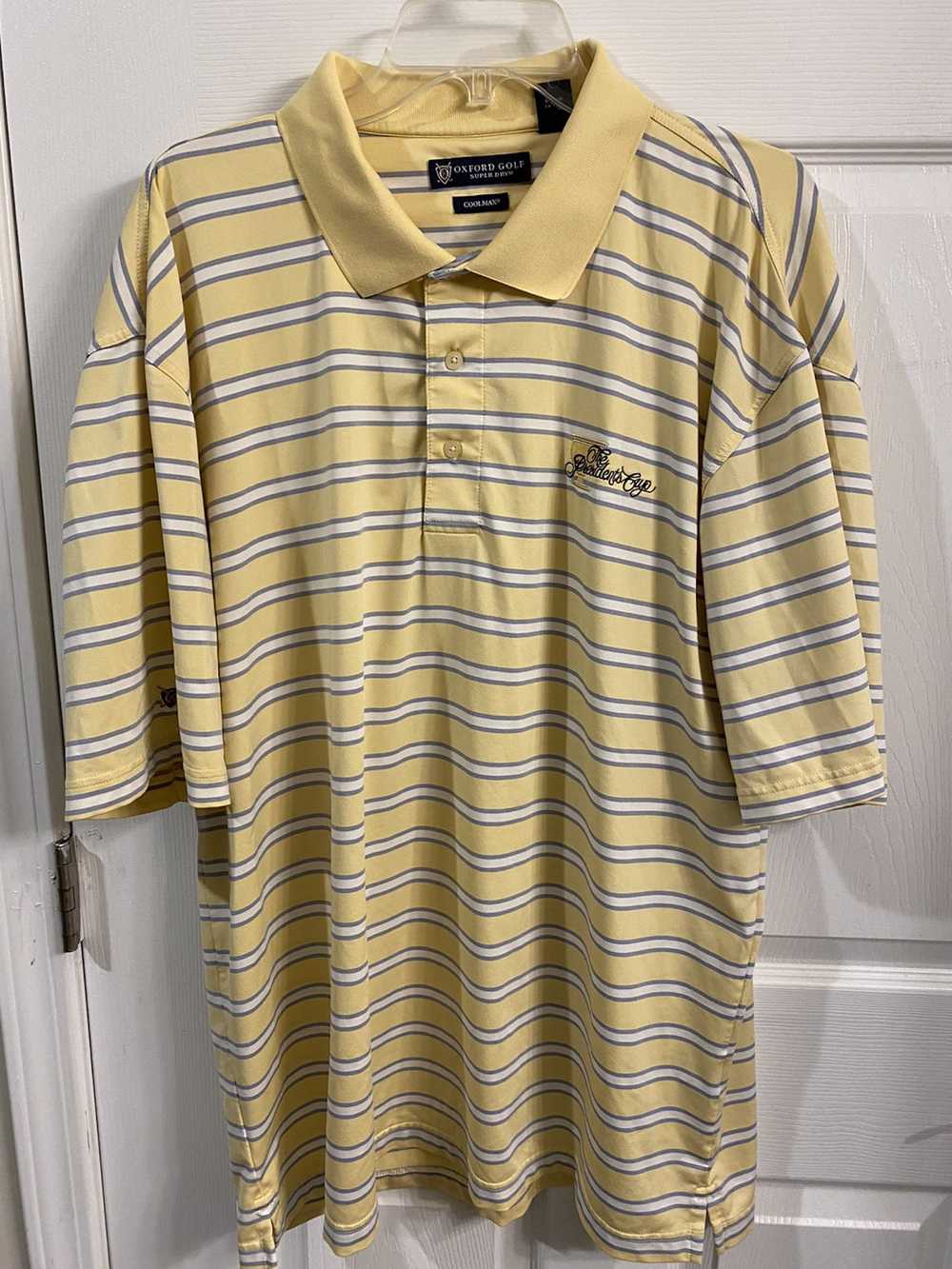 Oxford Oxford Golf Shirt Mens Extra Large Polo Pr… - image 1