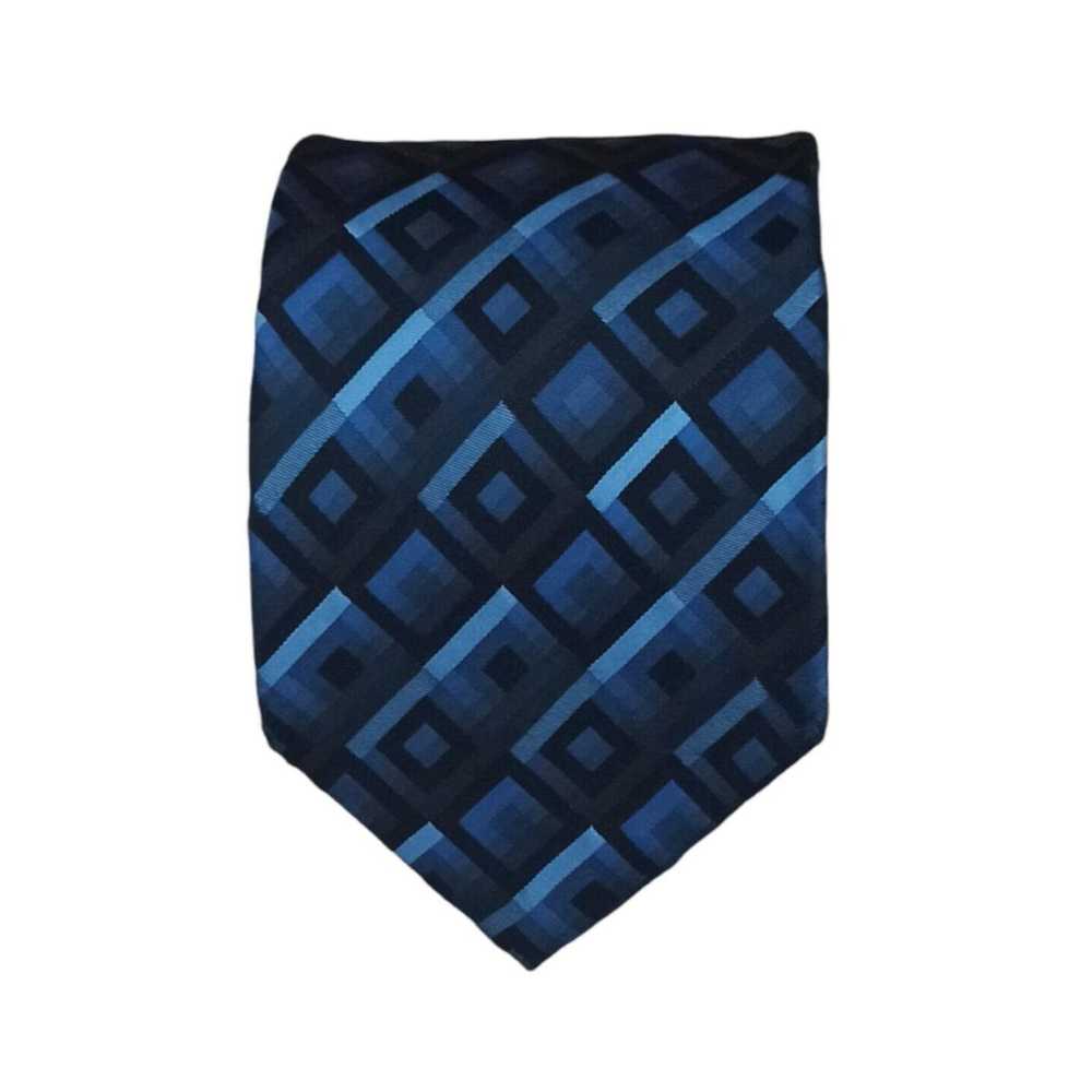 Strellson STRELLSON Geometric Silk Tie ITALY 60"/… - image 1